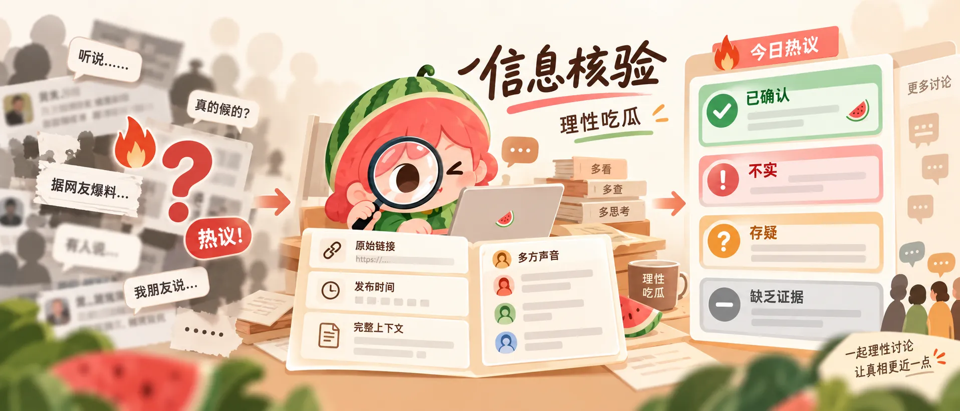 吃瓜网娱乐爆料核查专题视觉